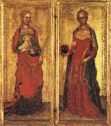 St.Agnes and St.Domitilla Andrea Bonaiuti